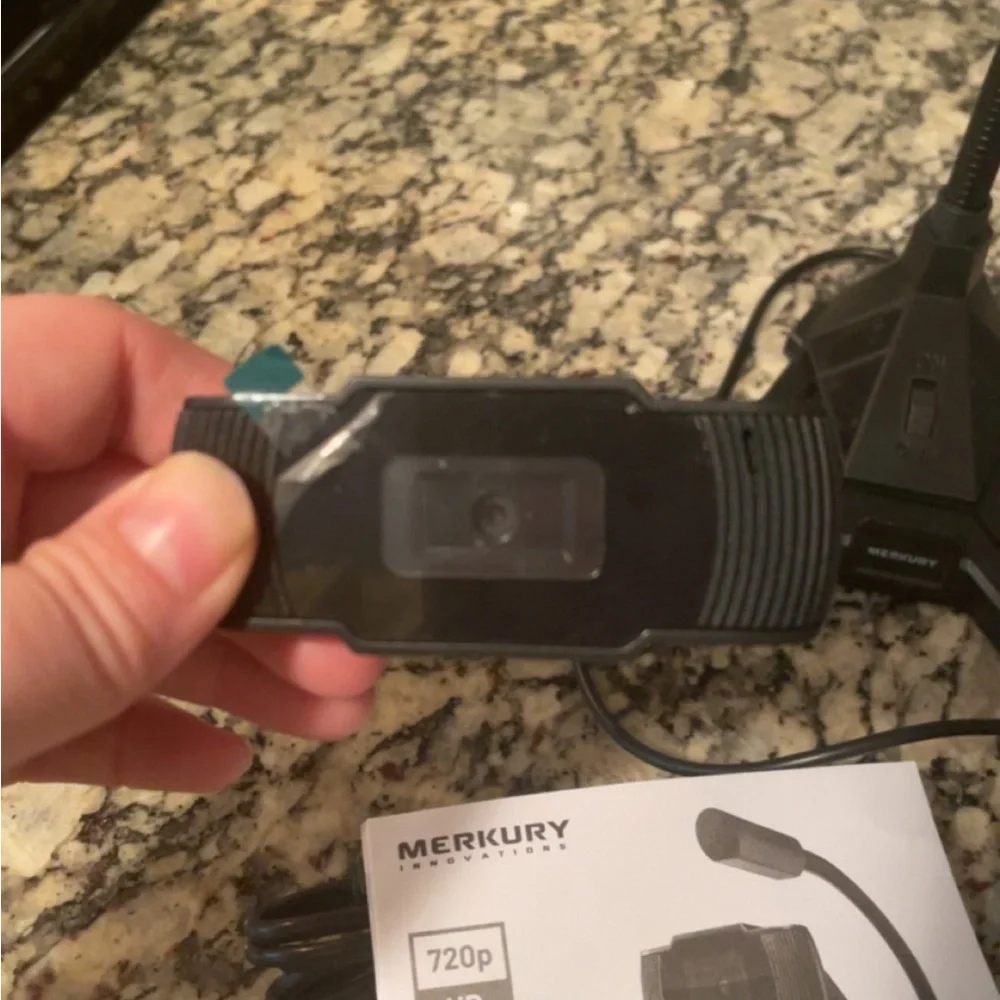 NEW! Merkury Innovations HD webcam and microphone